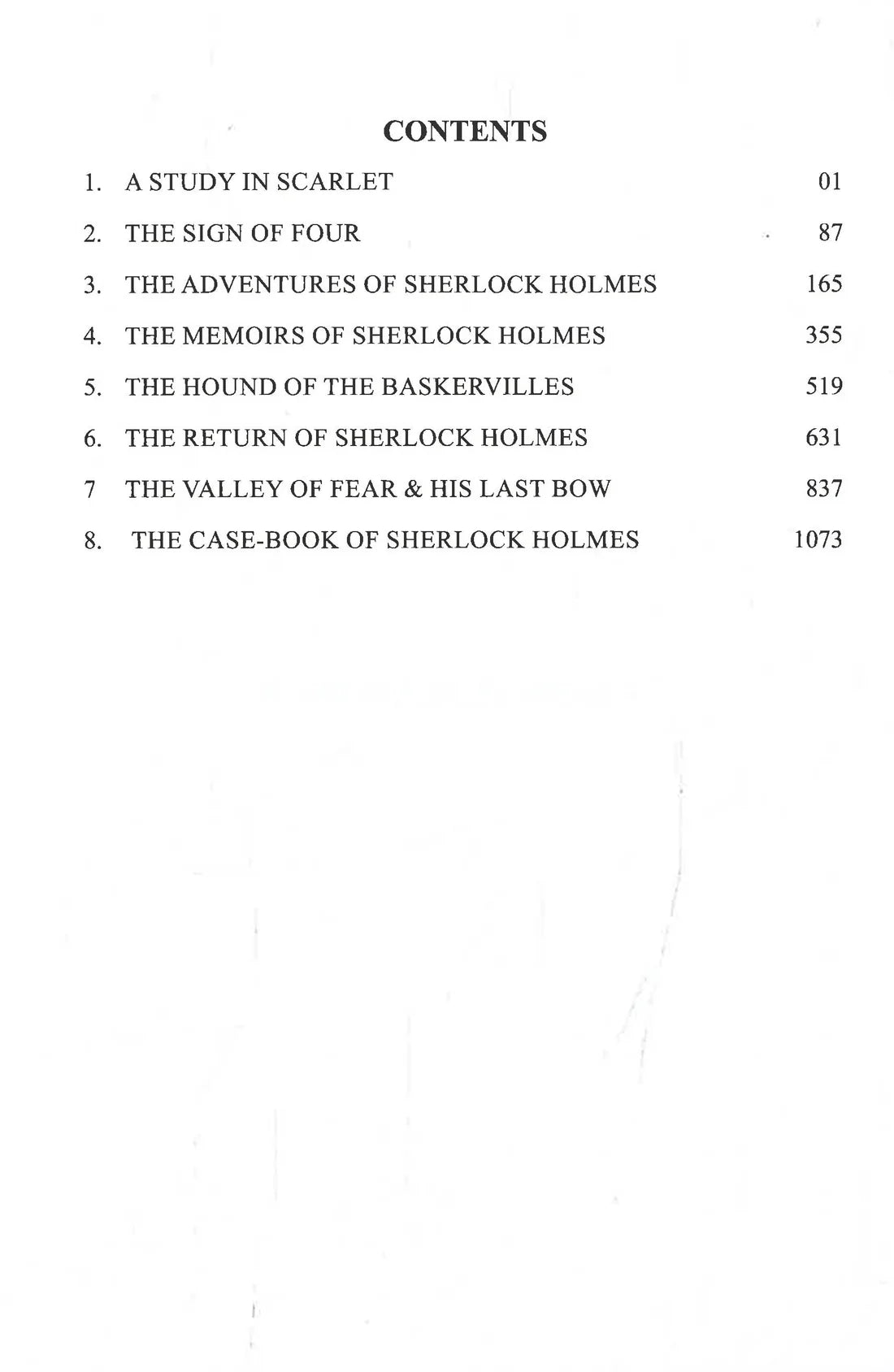 The Complete Collection Of Sherlock Holmes
