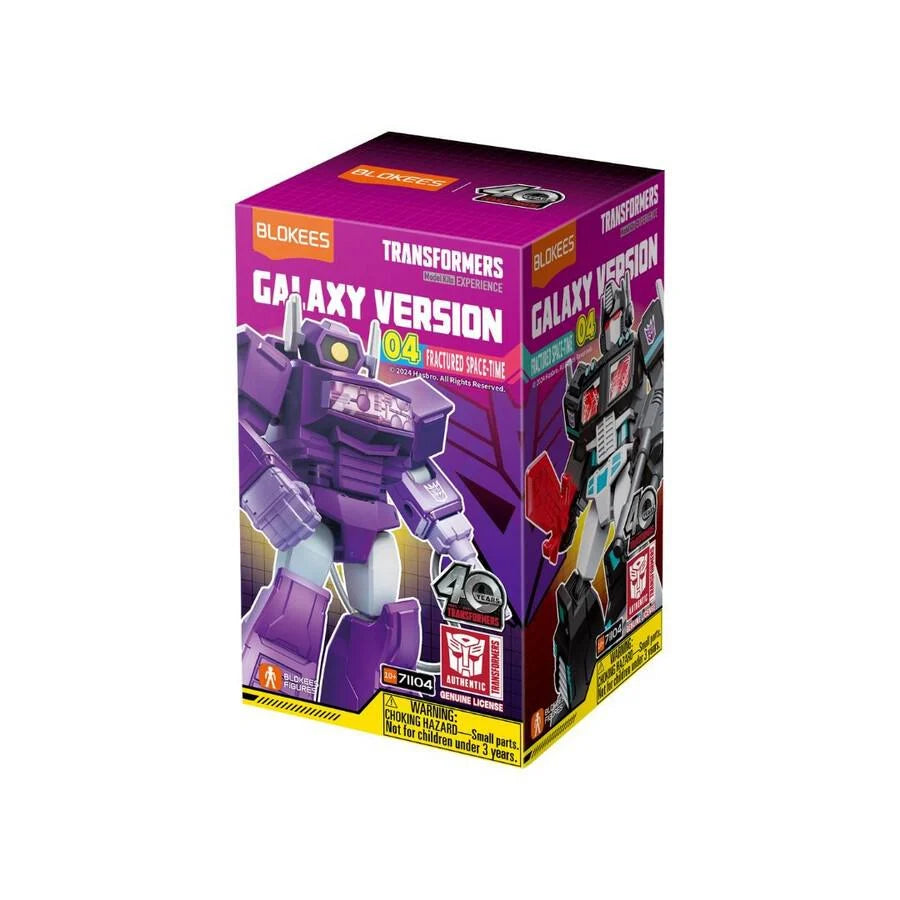 BLOKEES TRANSFORMERS GALAXY VERSION 04 FRACTURED SPACE TIME BLIND BOX