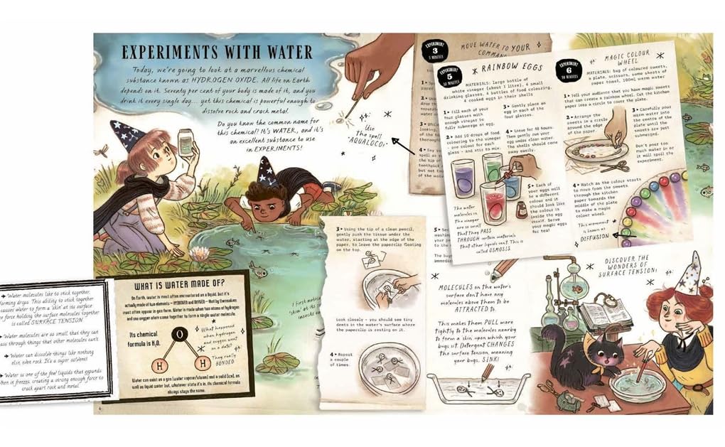 The Wizard's Guide to Magical Experiments: 40 Science Experiments To Try At Home (Hardcover)