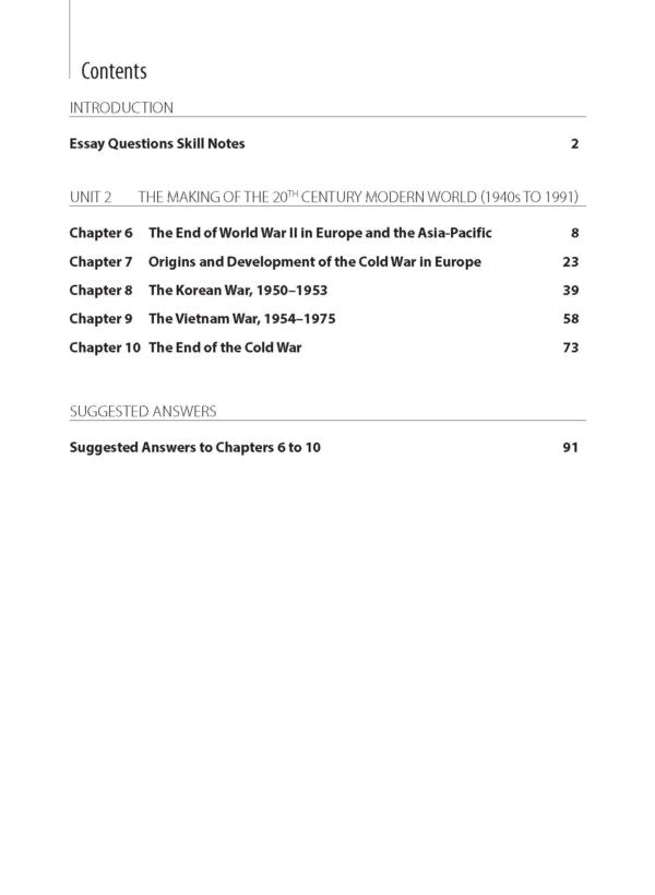 History Elective Essay Guide Secondary 4