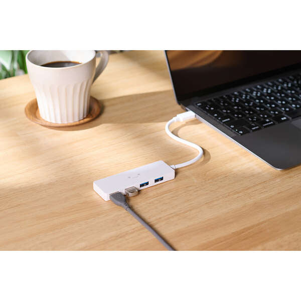 Elecom USB Type-C 4-port USB 5Gbps hub U3HC-H040WF