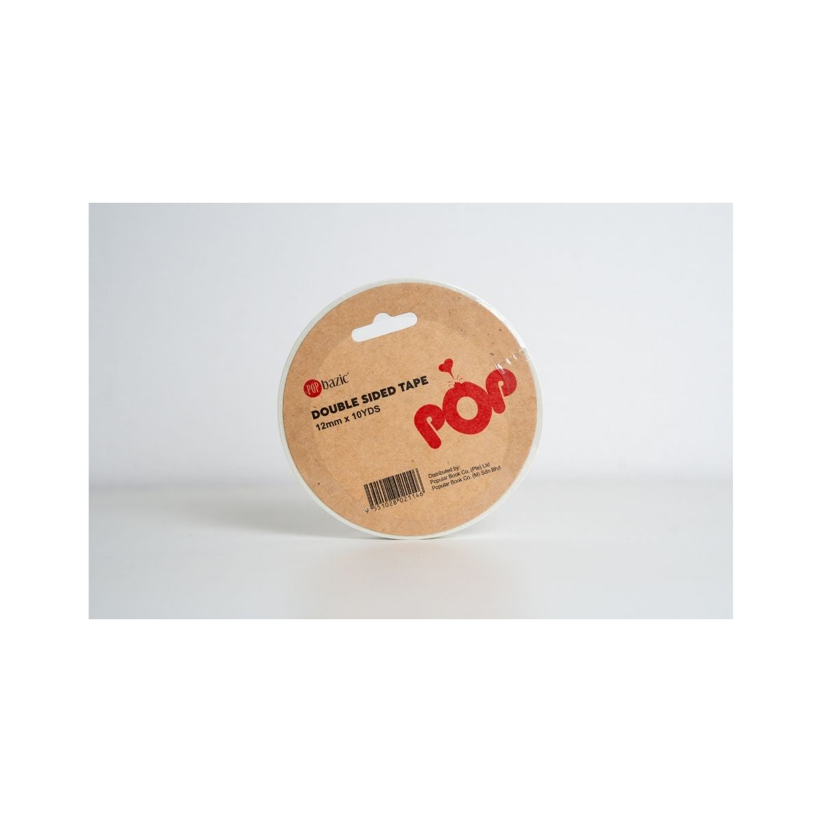 Pop Bazic Double-Sided Tape 12mm x 10 Yards