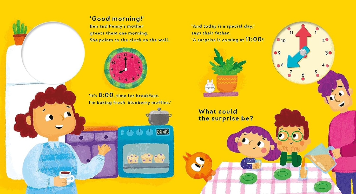  Tell the Time - Yes, I Can! (Boardbook)