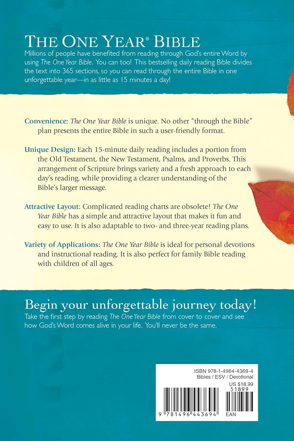 The One Year Bible ESV