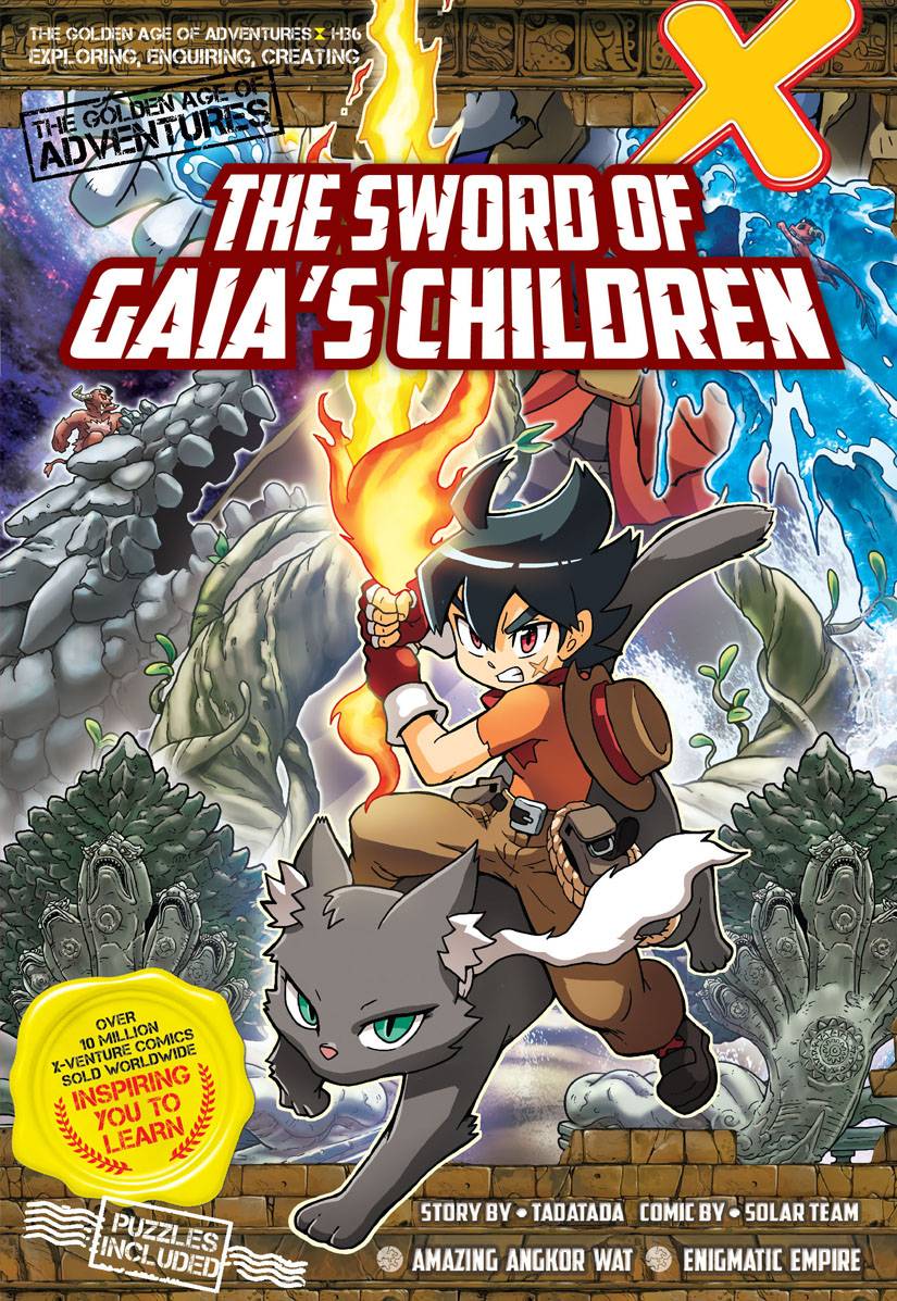  X-Venture The Golden Age Of Adventures 36: The Sword of Gaia's Children