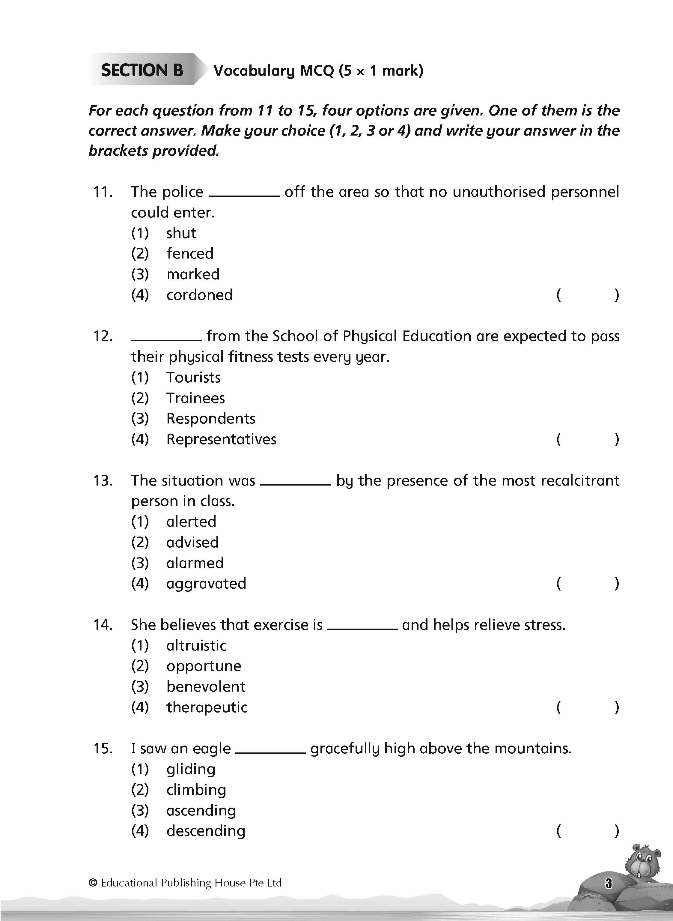 Primary 6 English Class Tests-2nd Edition