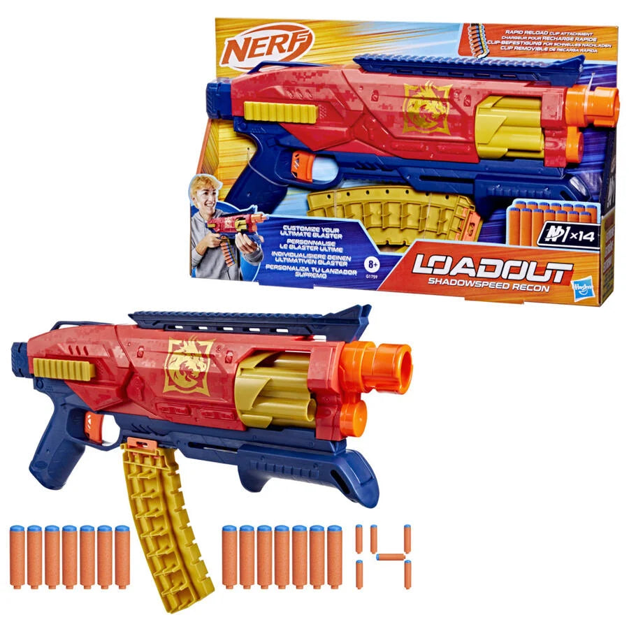 HASBRO NERF LOADOUT SHADOWSPEED RECON