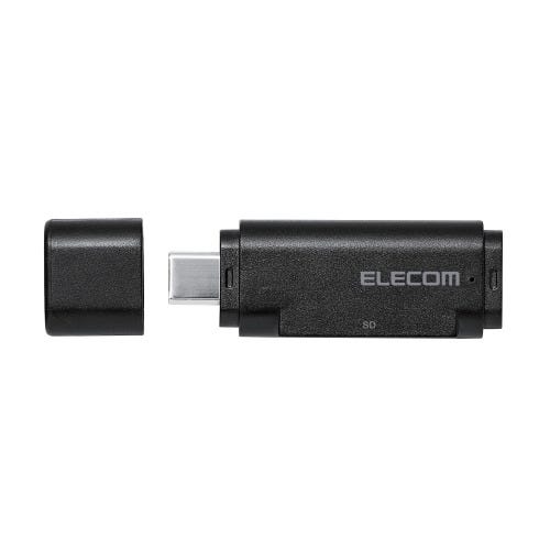 ELECOM USB-C CARD READER STICK TYPE - BLACK