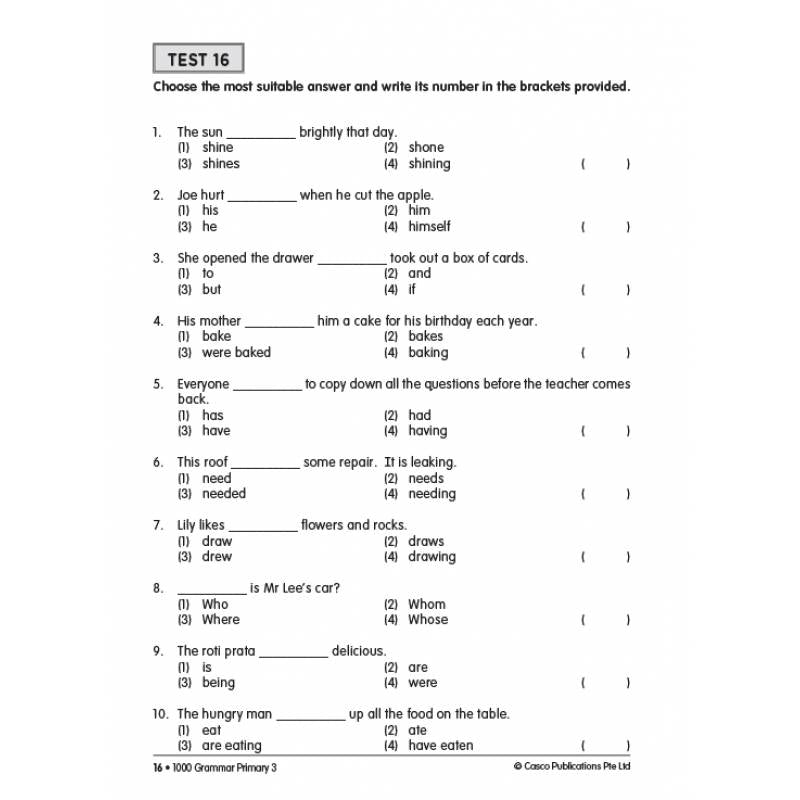 Primary 3 1000 Grammar - Revised Edition