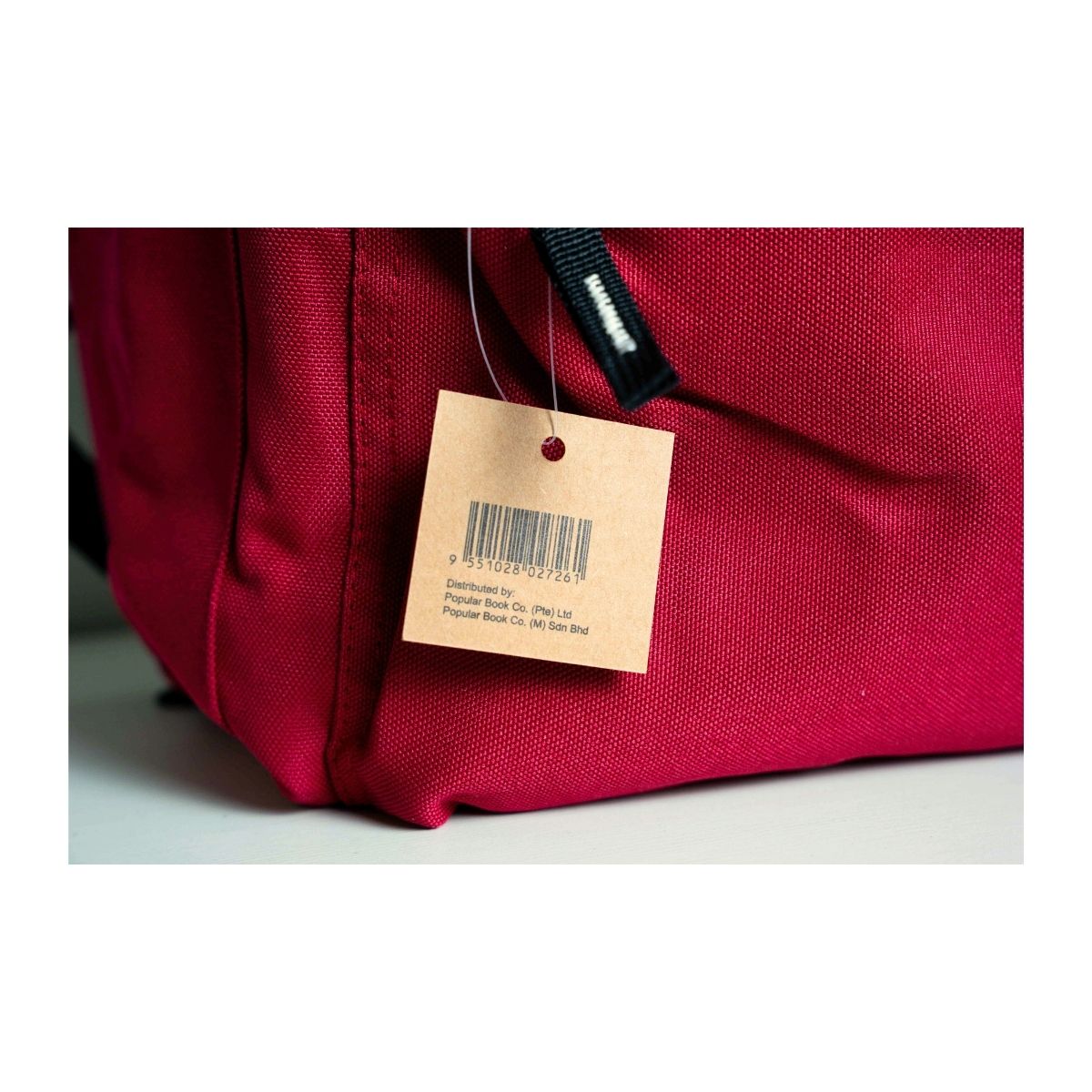 Pop Bazic Teen Backpack (Red) – 45cm