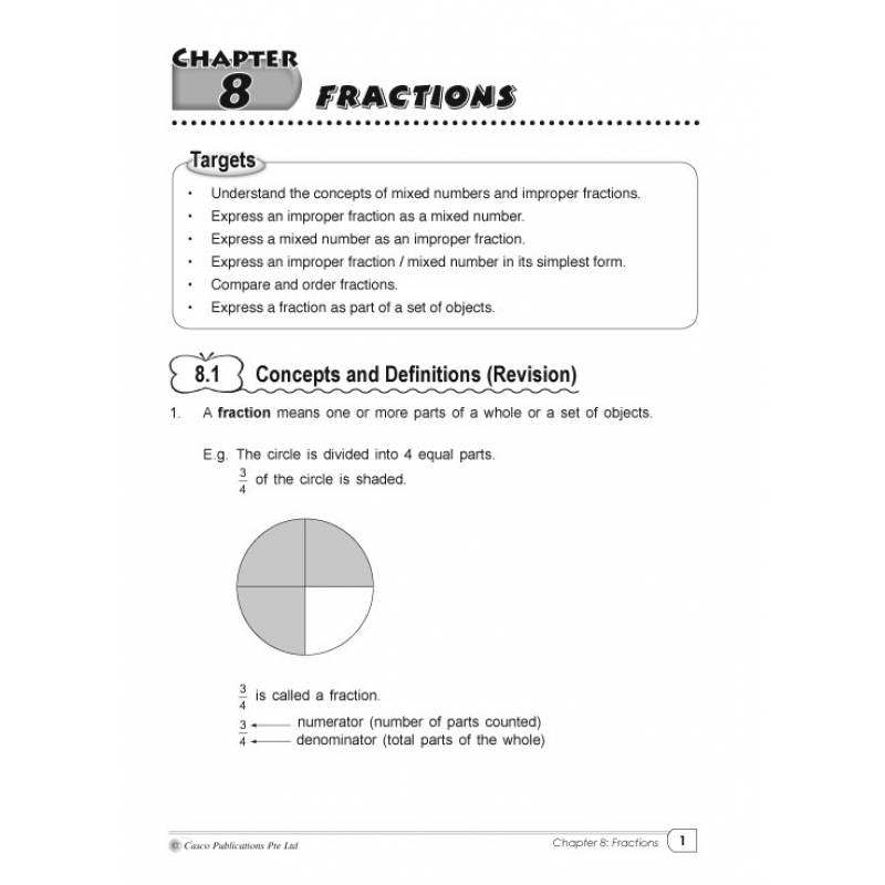 Primary Four Mathematics Tutor 4B (Volume 1)