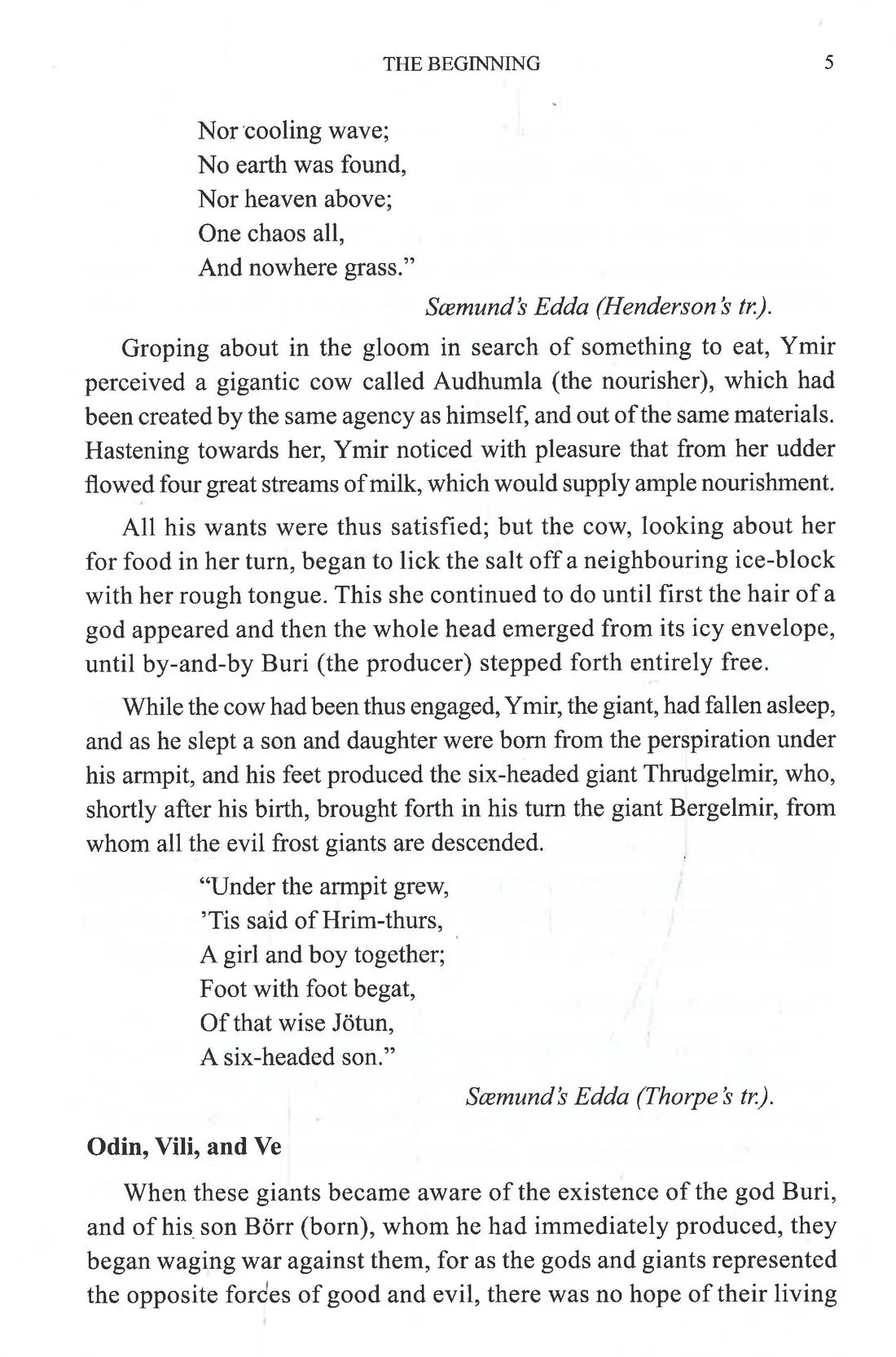 Tales Of Norse Mythology