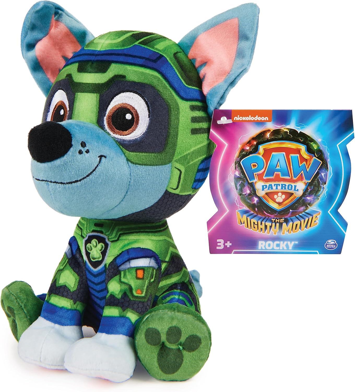 SPIN MASTER PAW PATROL THE MIGHTY MOVIE BASIC PLUSH ASSORTMENT