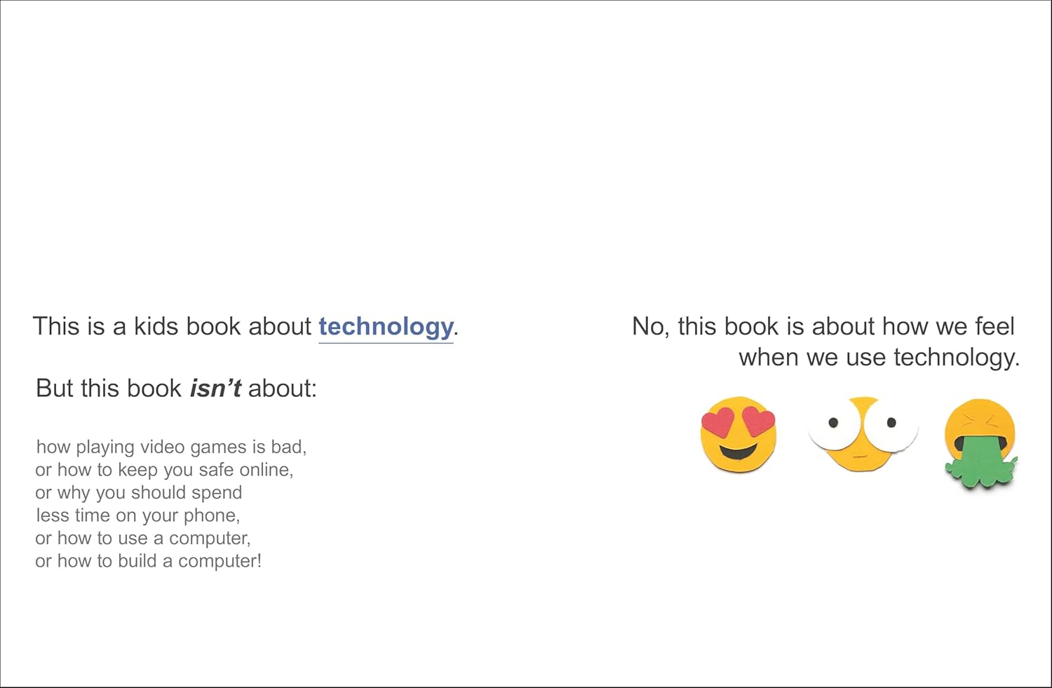A Kids Book About Technology (Hardcover)