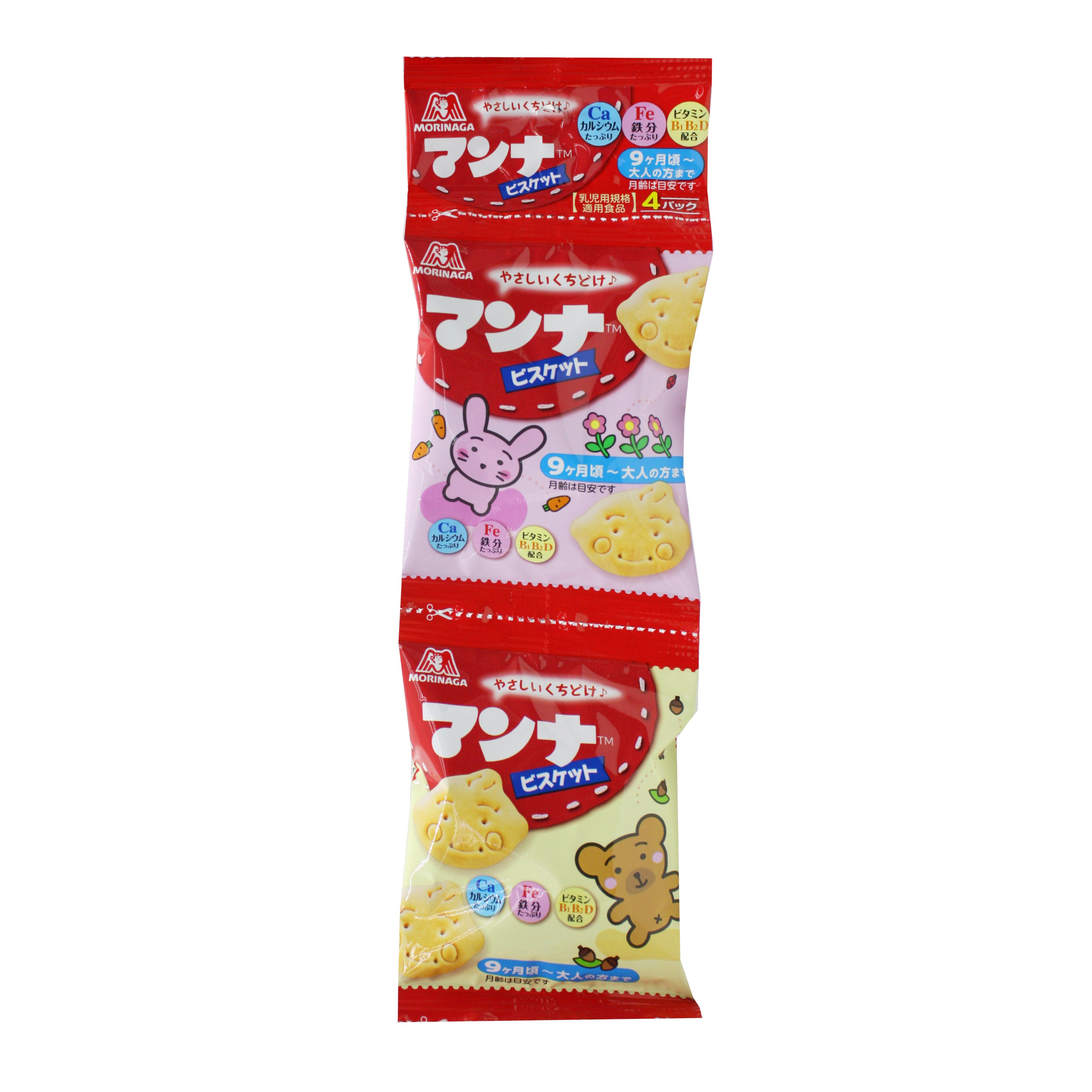 Morinaga Manna Biscuits 4 P
