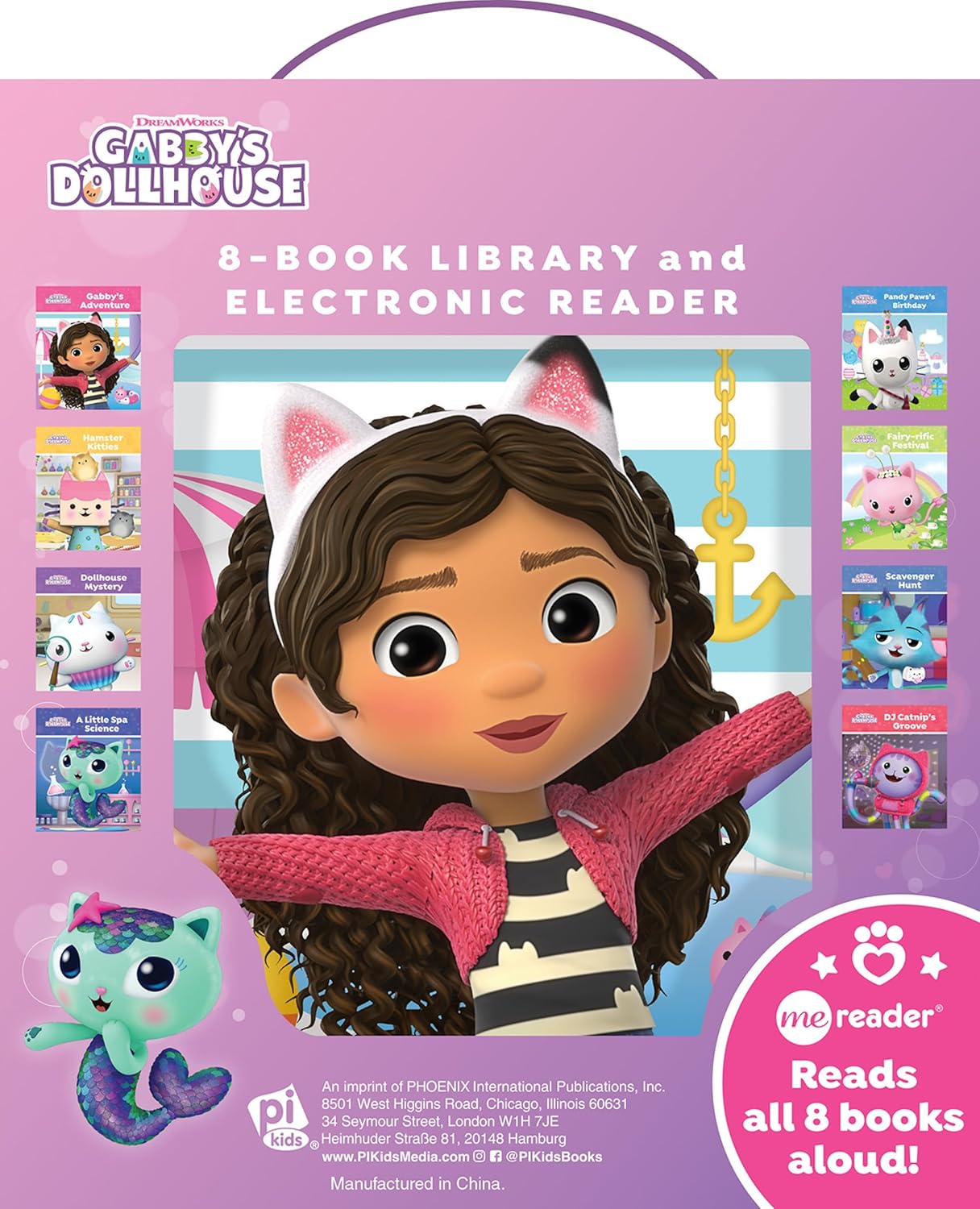 Gabby's Dollhouse Me Reader - 8 Book Box (Hardcover)