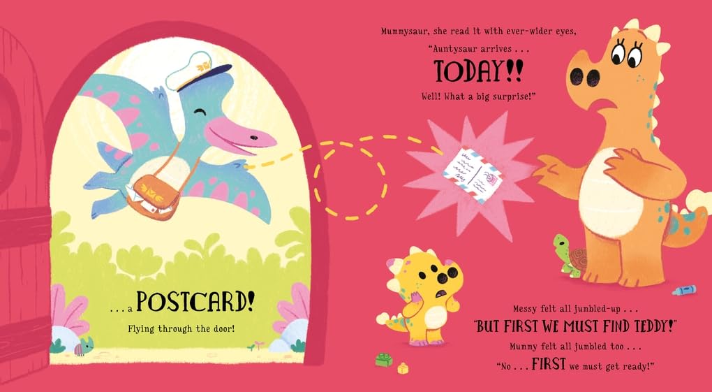 The Messysaurus (A DinoFeelings Book) Hardcover