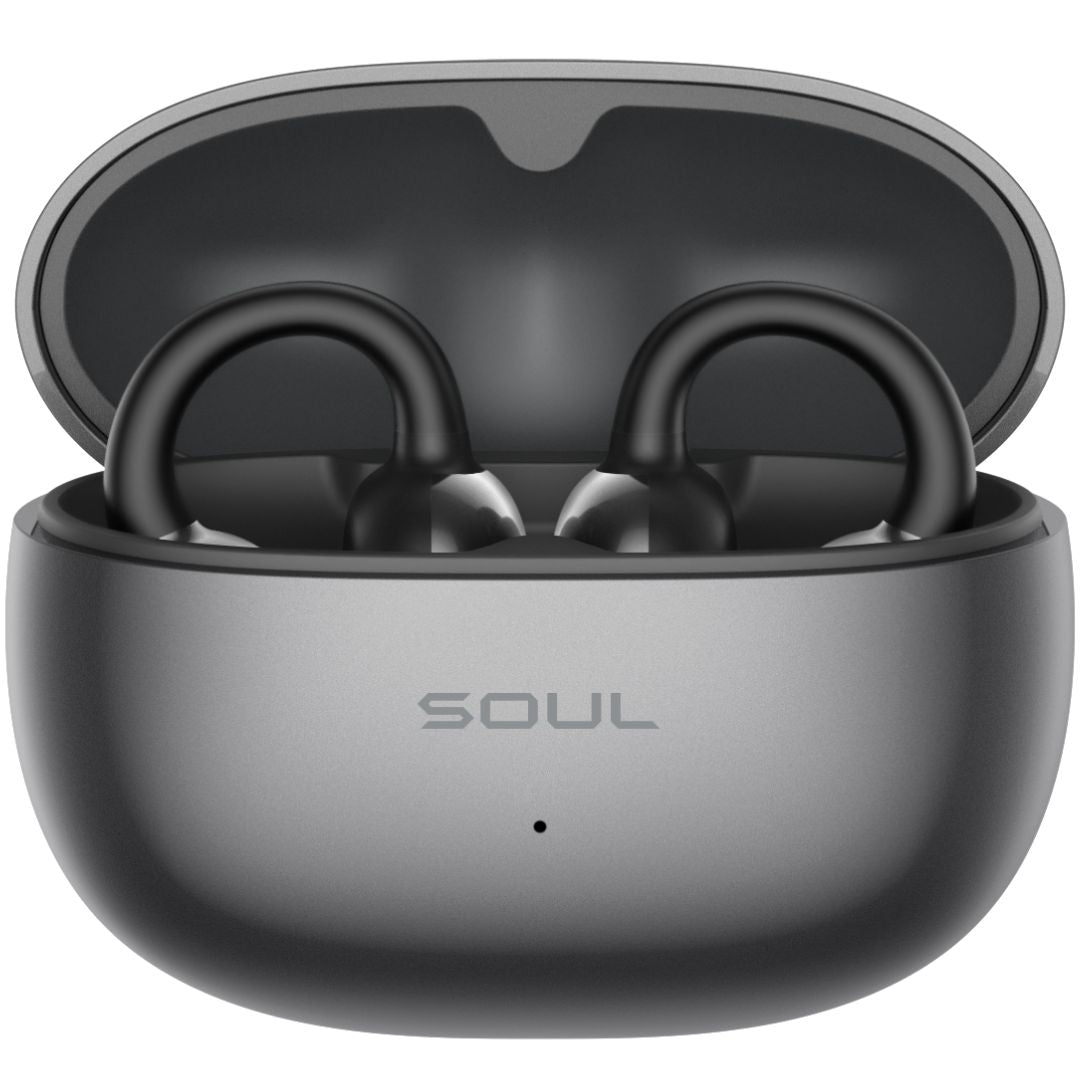 Soul S-live Clip Premium Wireless Air Conduction Ear Sound Clips - Black