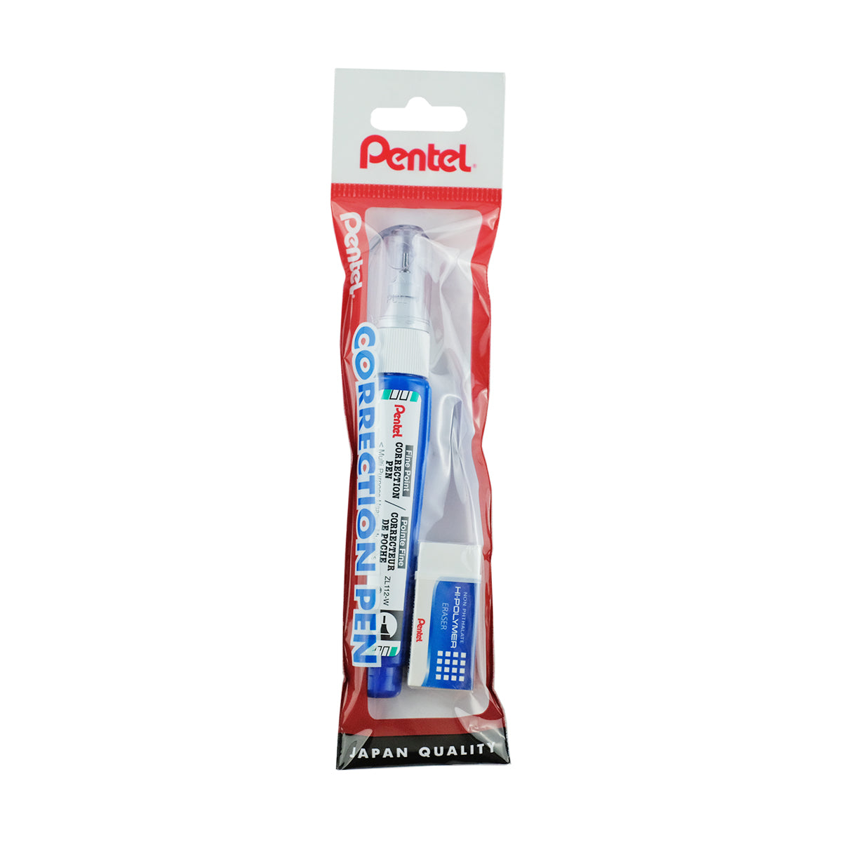 PENTEL Correction Pen With Free Eraser