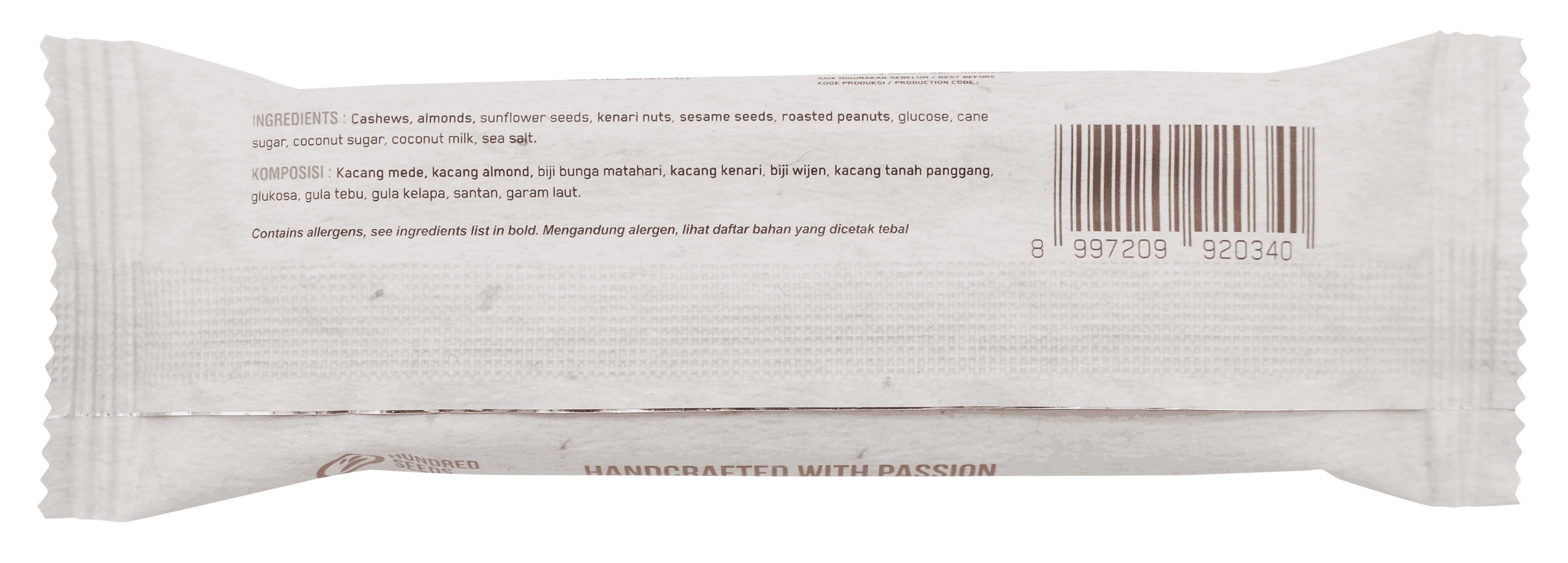 Hundred Seeds Granobar Salted Caramel