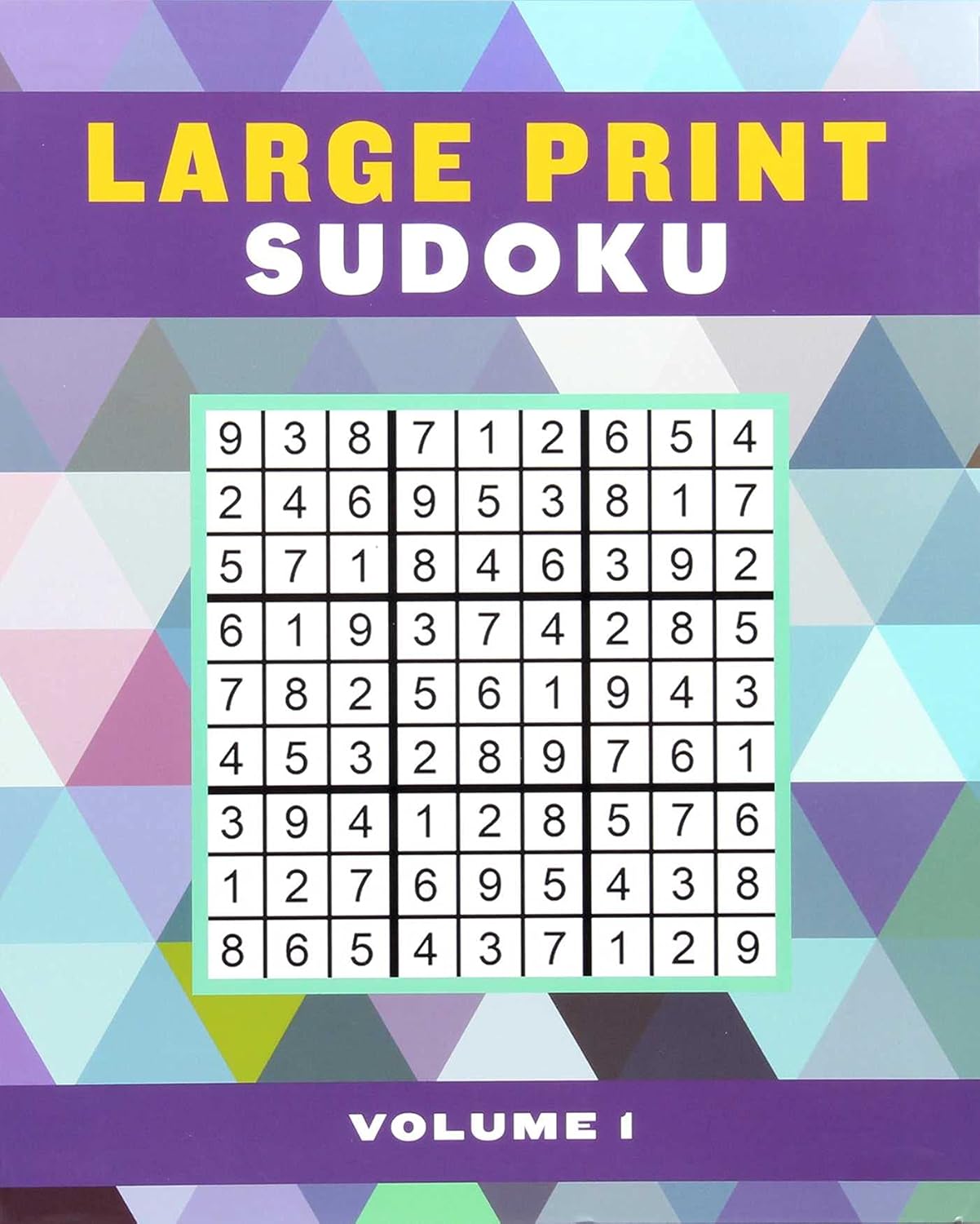 Large Print Sudoku: Volume 1