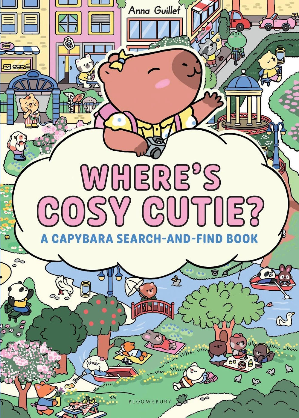 Where's Cosy Cutie? A Capybara Search-and-Find Book! (Paperback)