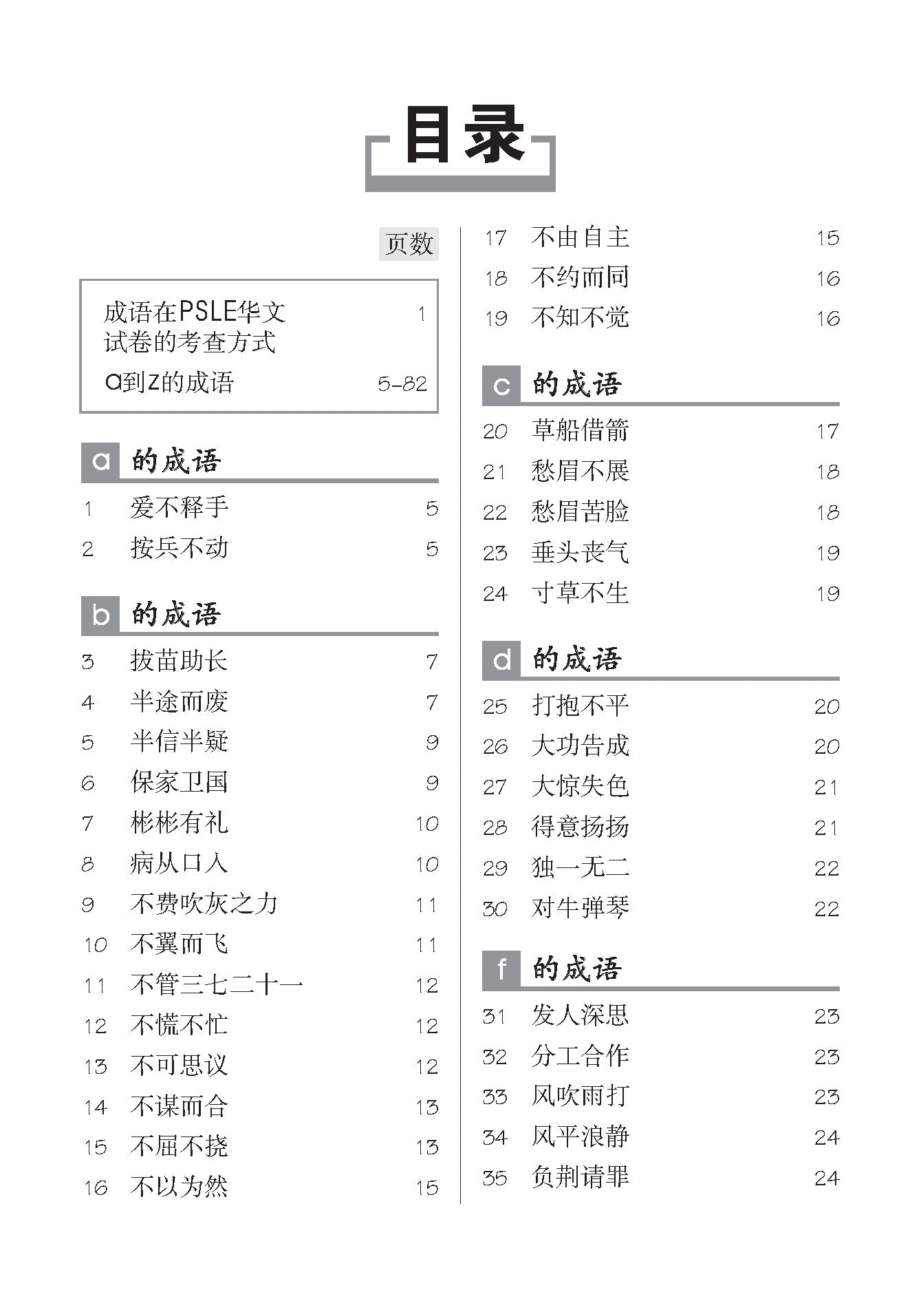 Spot On PSLE Chinese Idioms 2nd Edition 成语一点通