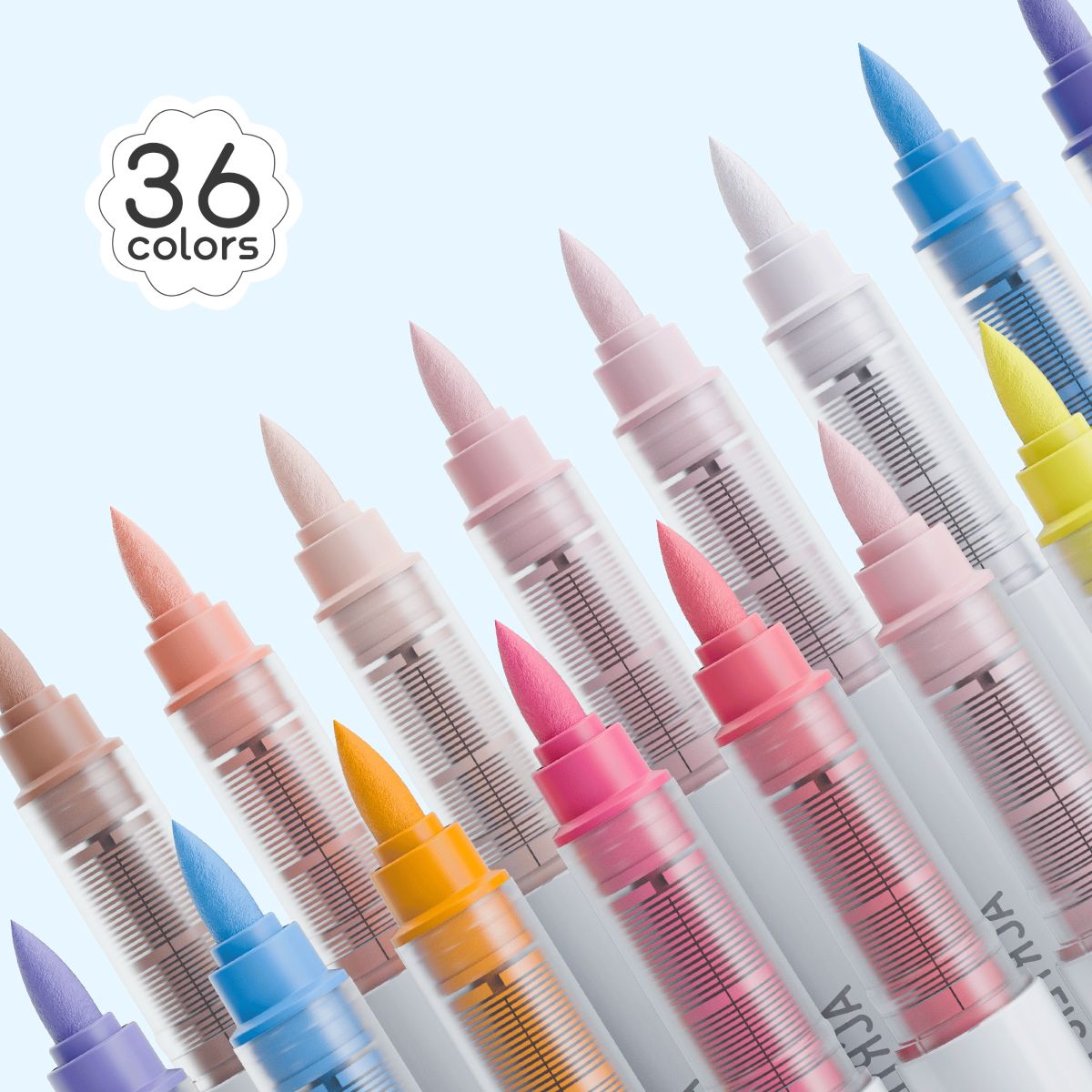 Acrylic Marker 36 Col/Box M72023