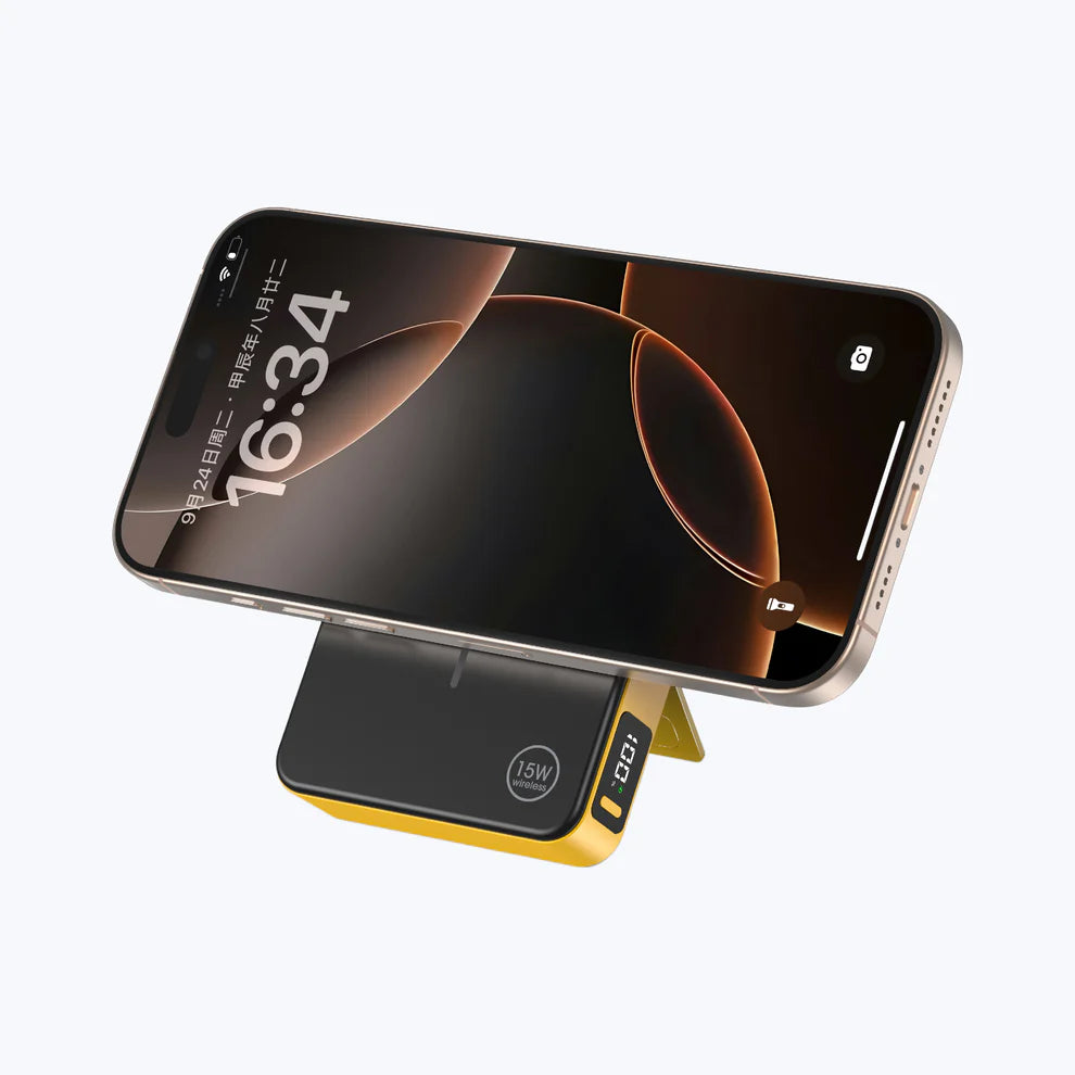Mazer MagAir20 10000mAh Magnetic Wireless Power Bank - Sol