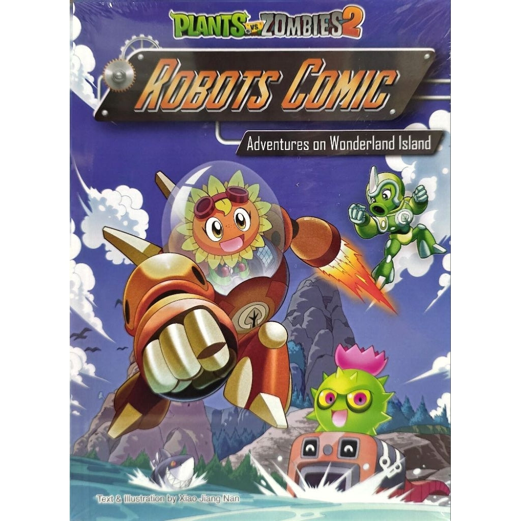 Plants vs Zombies 2 Robots Comic Adventures On Wonderland Island 13