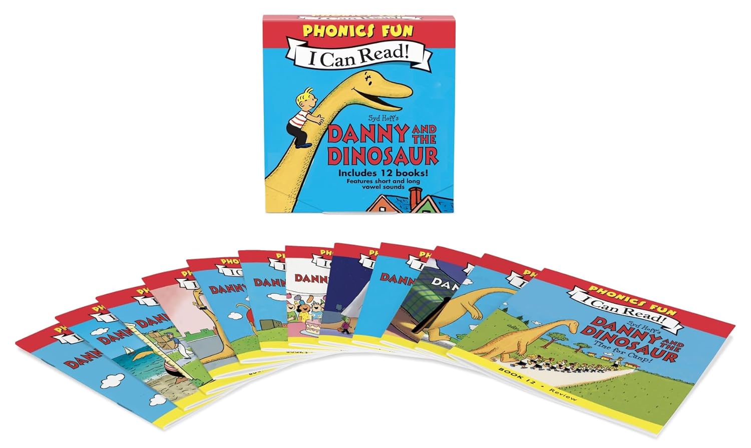 Danny and the Dinosaur 12-Book Phonics Fun (I Can Read Phonics Fun, 4)