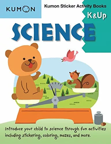 Kumon: Science K & Up Sticker Activity Book