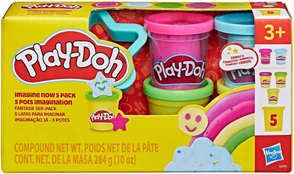 HASBRO PLAYDOH IMAGINE NOW 5 PACK