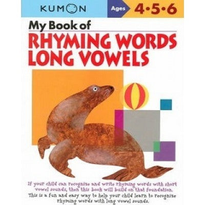 Kumon: My Book Of Rhyming Words Long Vowels