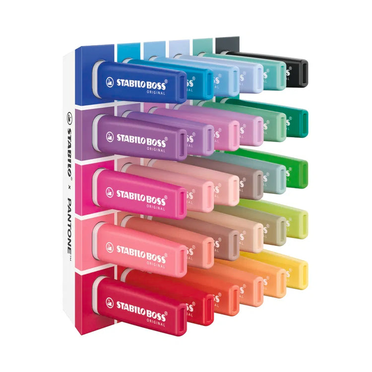 Stabilo Boss Original x Pantone Deskset of 30
