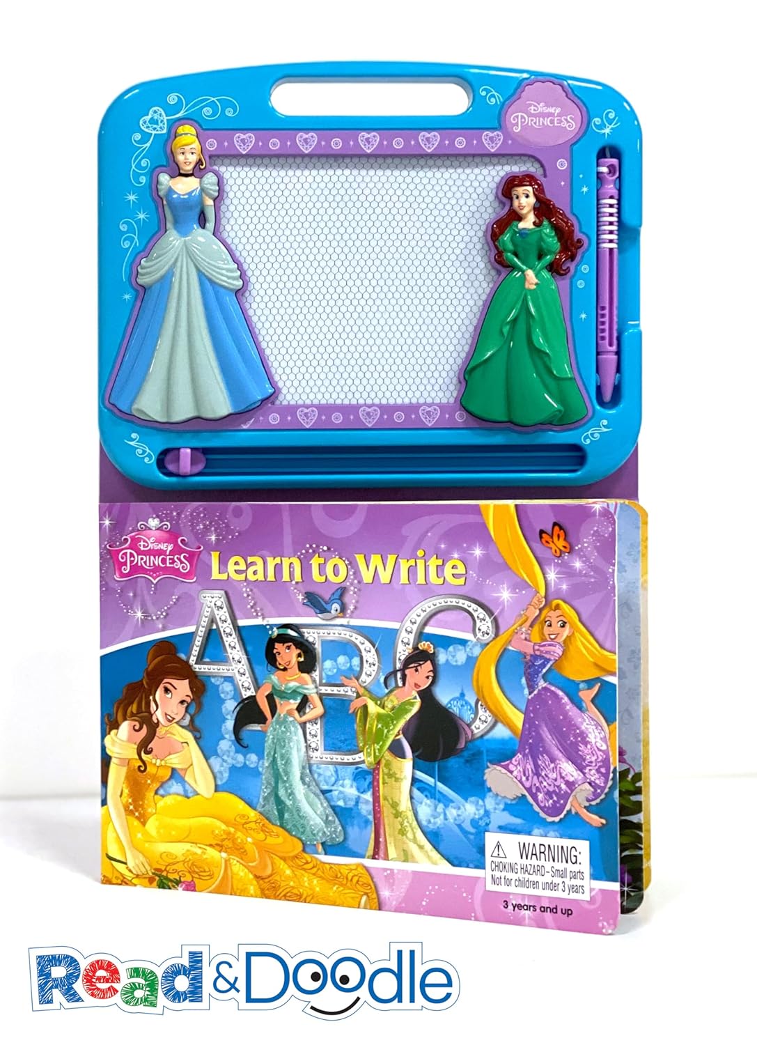 Learning Series : Disney Princess Learn To Write ABC (Board Book)