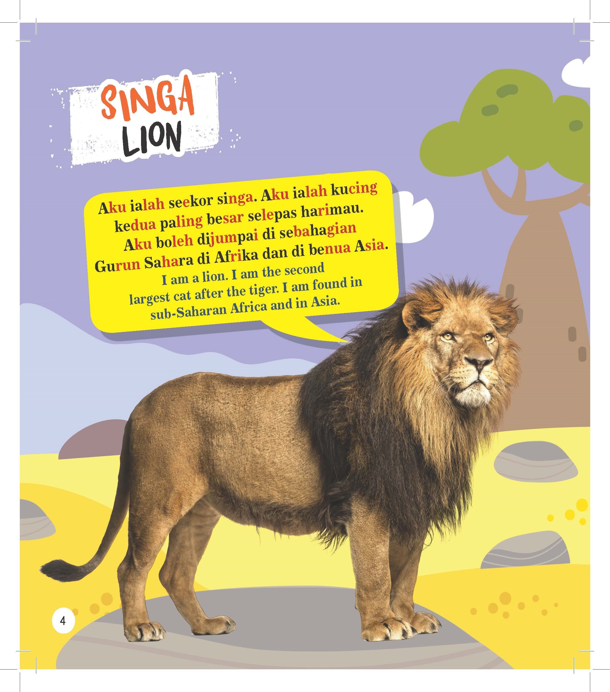 Trivia Kanak-kanak Tentang Kucing Dwibahasa