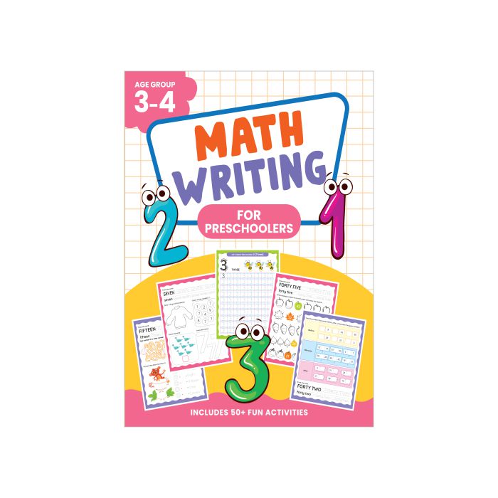 Math Writing For Preschoolers (Age 3-4)