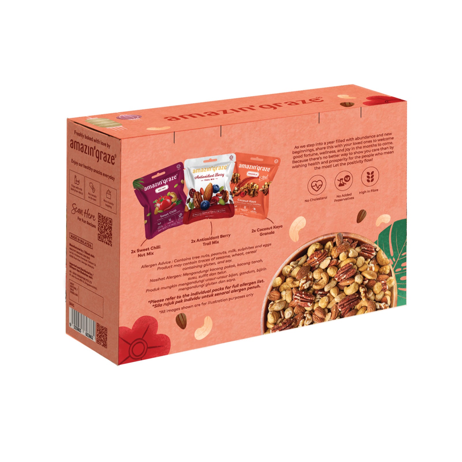 Amazin Graze Cny Variety Box 200g