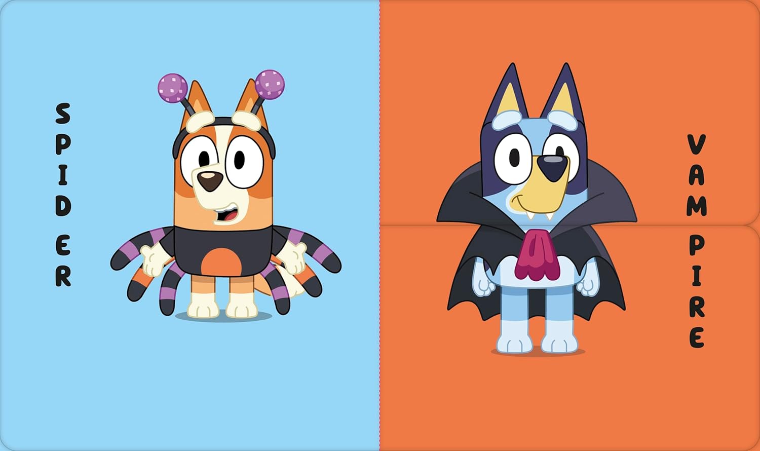 Bluey: Bluey’s Halloween Mix-and-Match: A Picture Play Book