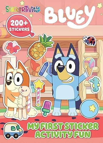 Bluey: Stickertivity: My First Sticker Activity Fun (Paperback)