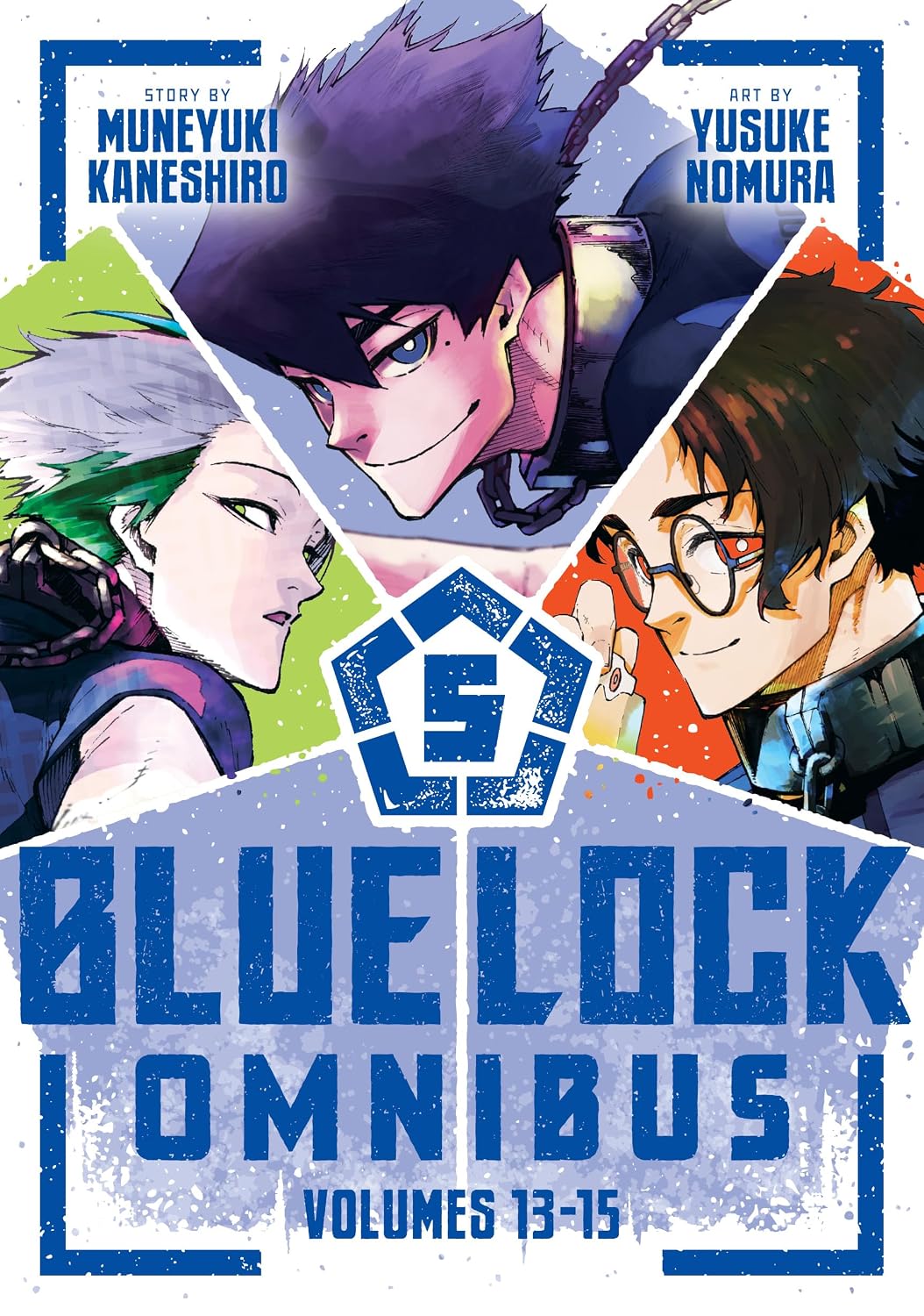 Blue Lock Omnibus 5 (Vol. 13-15) (Manga)