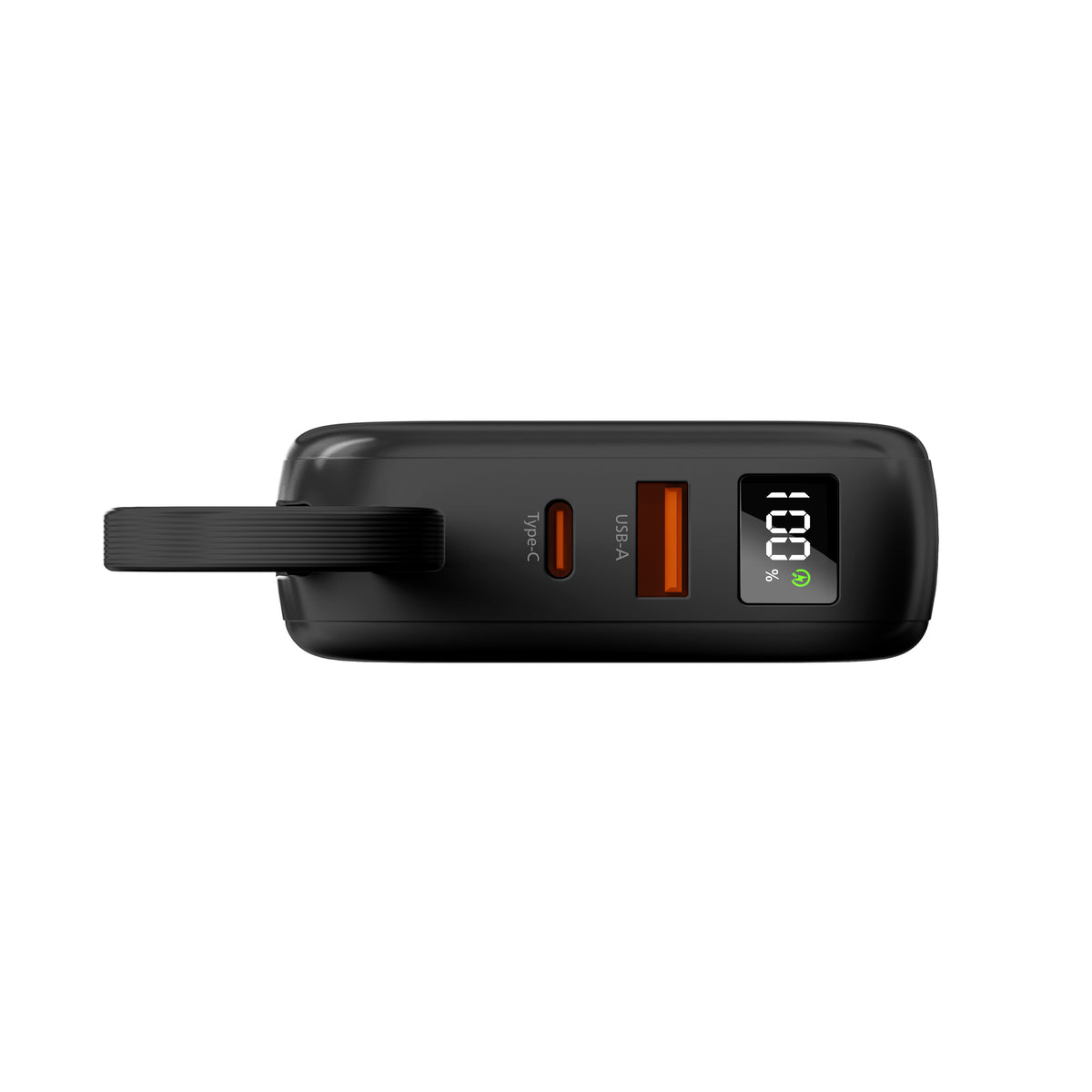 Philips DLP9205B/97 10000mAh CCC Qi2 + USB-C 22.5W Cable - Black