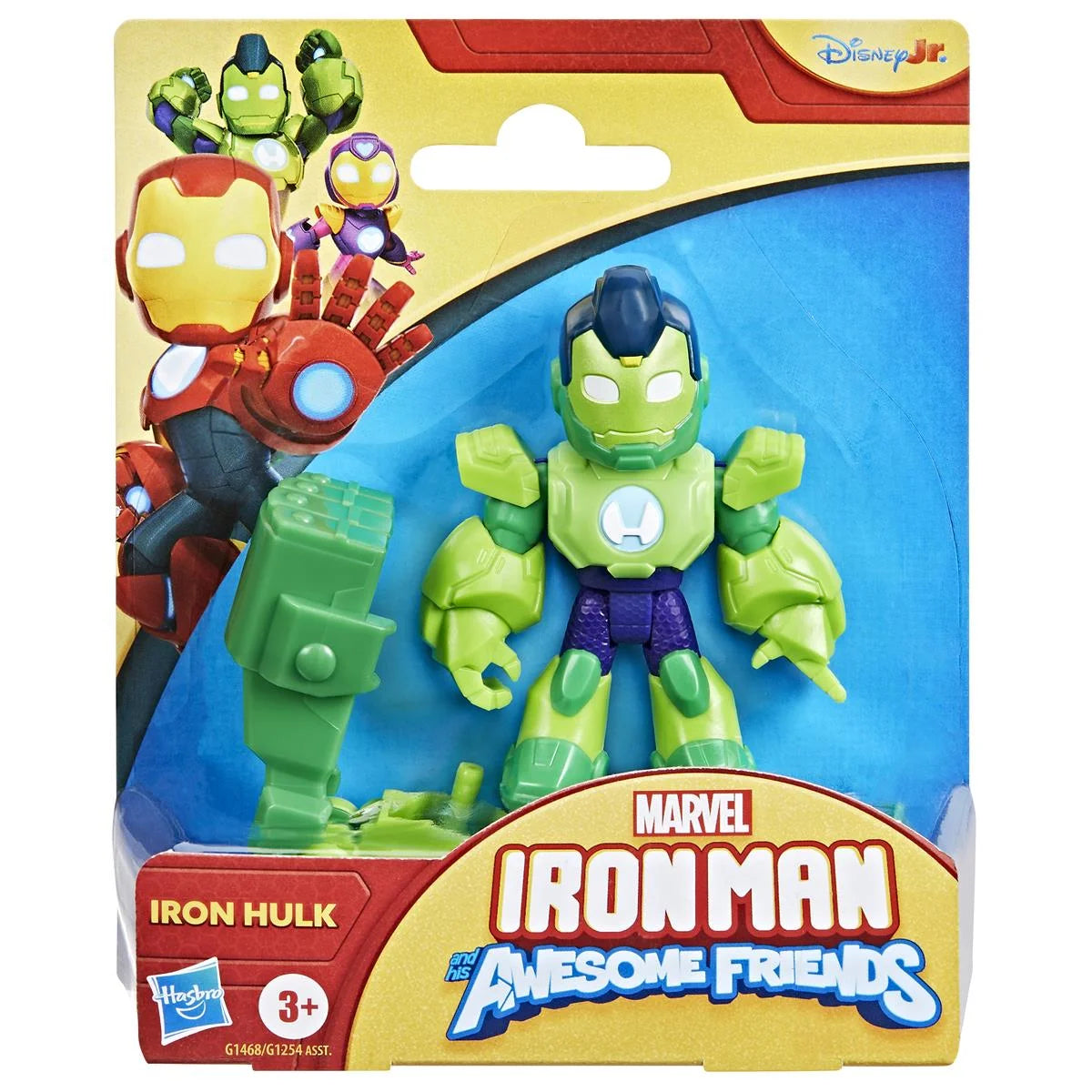 HASBRO MARVEL IRON MAN AND HIS AWESOME FRIENDS FIGURE IMF 2IN1 MECH ASSORTED ACCESSORY