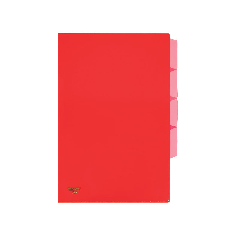 Centre L-shaped Folder With Index A4