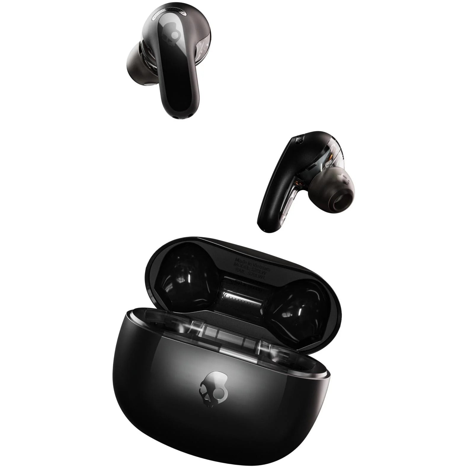 Skullcandy - Rail ANC In-Ear Noise Canceling True Wireless Headphones - True Black