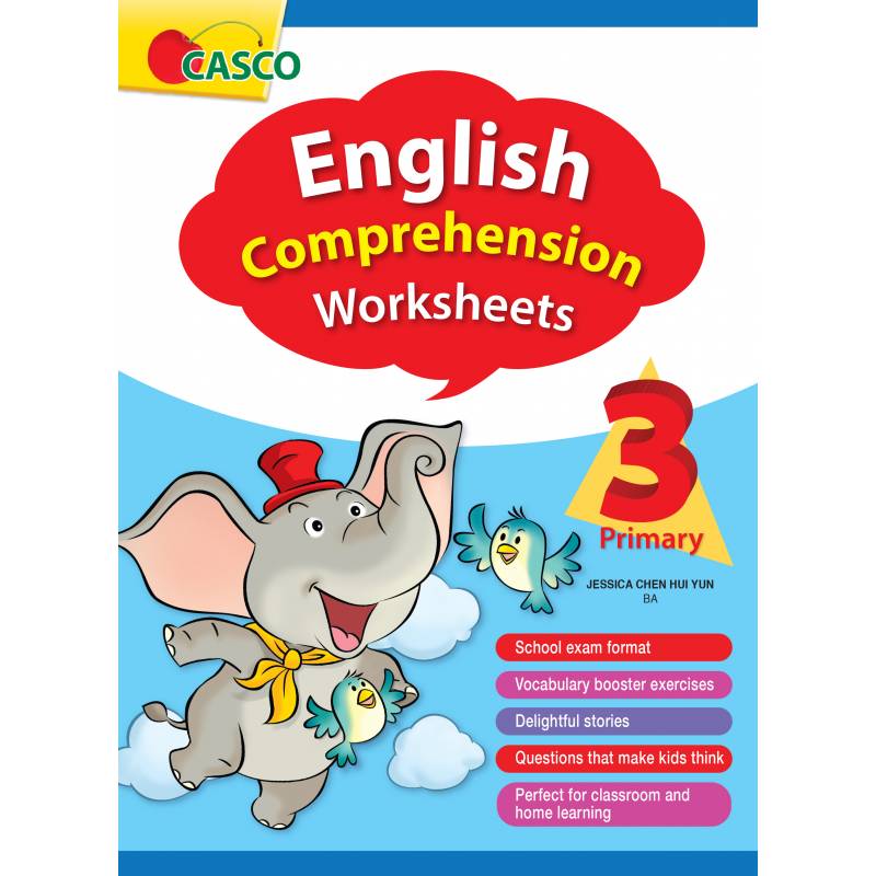 English Comprehension Worksheets Primary 3