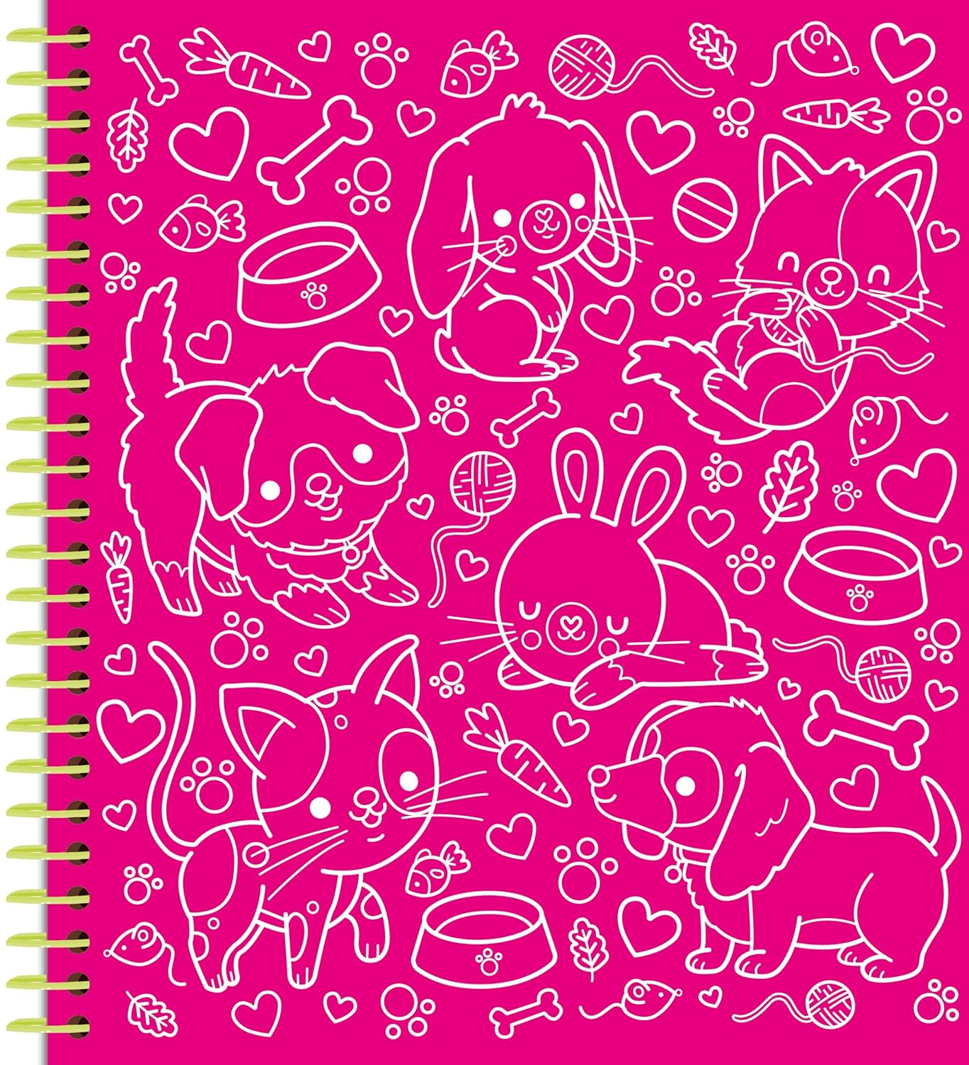 Neon Cuties (Scratch Art Book for Kids) (Board Book)