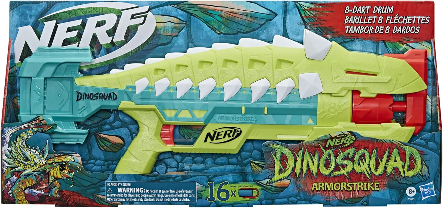 HASBRO NERF DINOSQUAD ARMORSTRIKE DART BLASTER