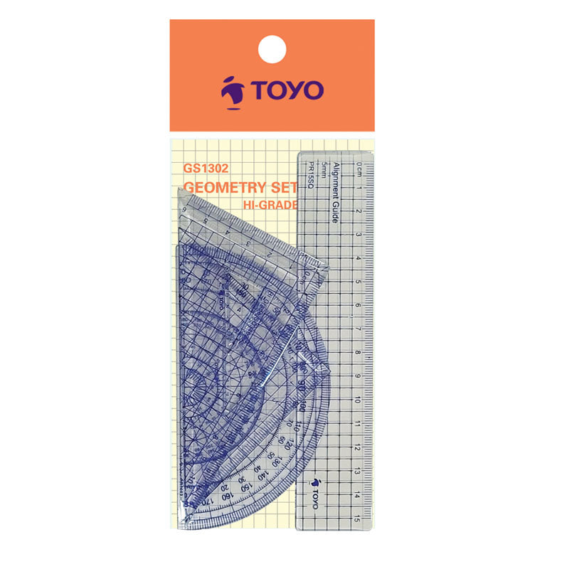 Toyo Geometry Set Hi Grade Gs1302